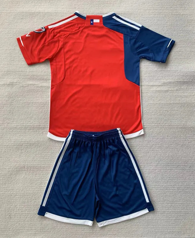 2024-25 Dallas FC Home Kids Soccer Jersey