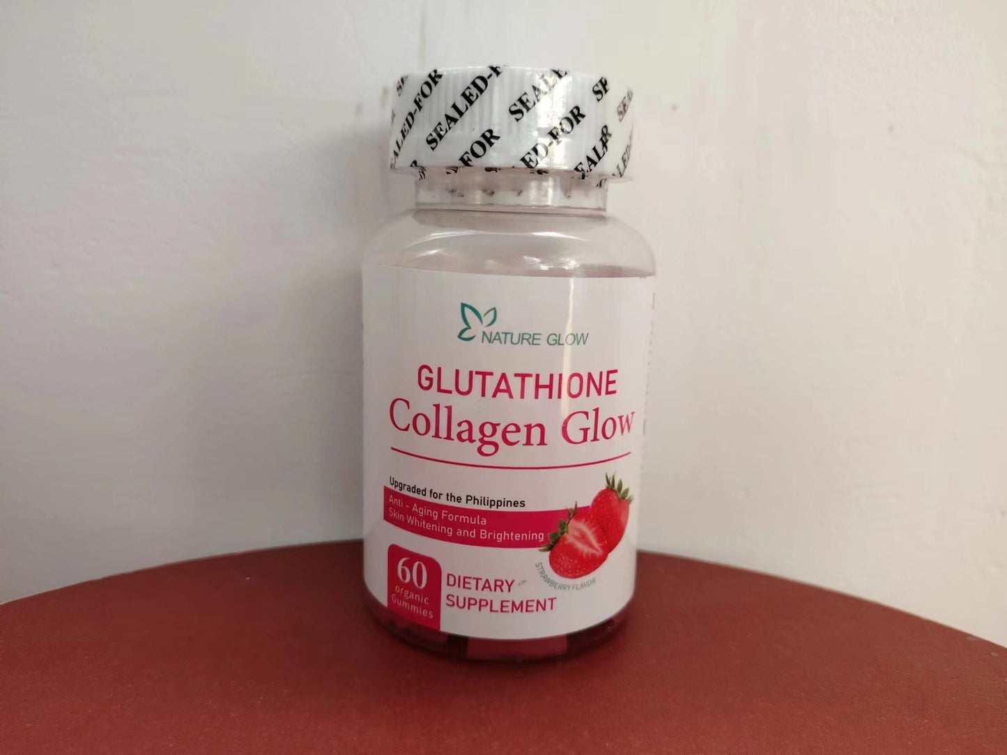 Glutathione Collagen - Antioxidant Protection, Age-Delaying, Skin Care Supporting Organic Supplement FDA Approved