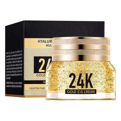 24K Hyaluronic Acid Anti-Wrinkle Multi-Effect Gold Eye Cream 40g"