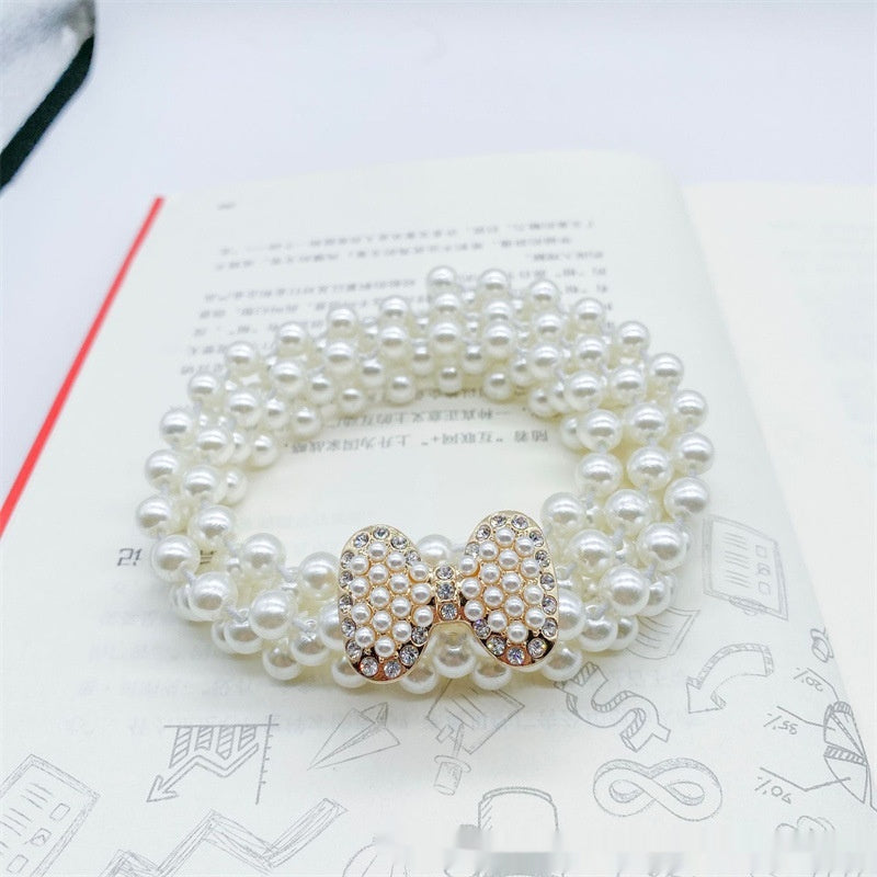 Elegant Design White Pearl Waist Chain