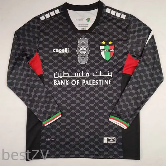 2024-25 Deportivo Palestino Away Long Sleeve Soccer Jersey