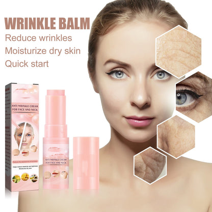 EELHOE Anti-Aging Cream Stick - Reduces Fine Lines on the Face, Moisturizing and Firming Restorative Skin Care Cream