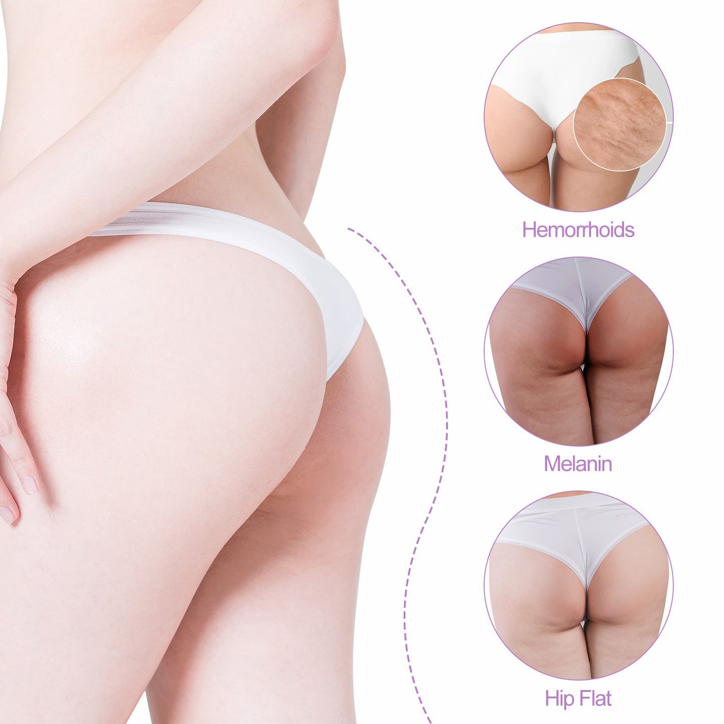 ELAIMEI Butt Enlargement, Lifting, Firming, and Shaping Care Cream 80g