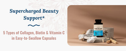 Collagen Capsule With Biotin and Vitamin C