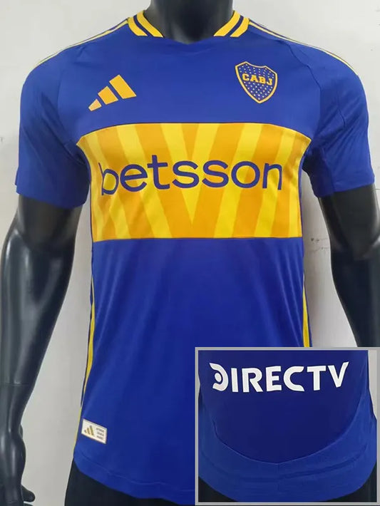 2024-25  Boca Juniors Home Player Soccer Jersey