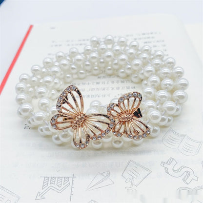 Elegant Design White Pearl Waist Chain