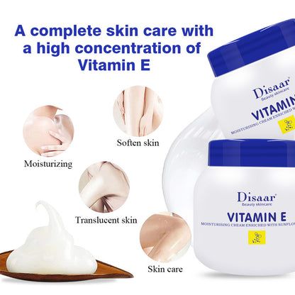 DISAAR Vitamin E Moisturizing Cream Enriched with Sunflower Oil 250ml