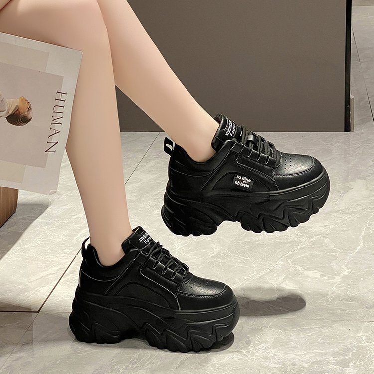 Super High Heeled Spring, Autumn, Summer Women’s Sneakers