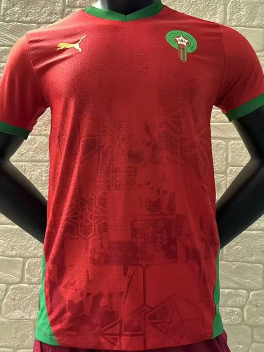 2024-25 Morocco Home Player Version Soccer Jersey