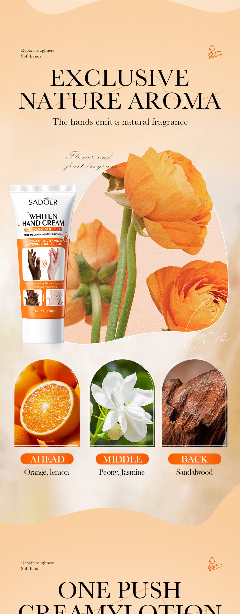 SADOER Whitening And Moisturizing Anti-chapping Cream