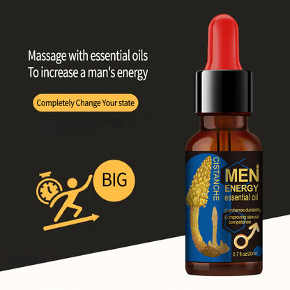 CISTHANCE Men's Sexual Health Energy Boosting Enlarger Thickener Strengthener Sexual Oil - Buy 3, Pay for 2