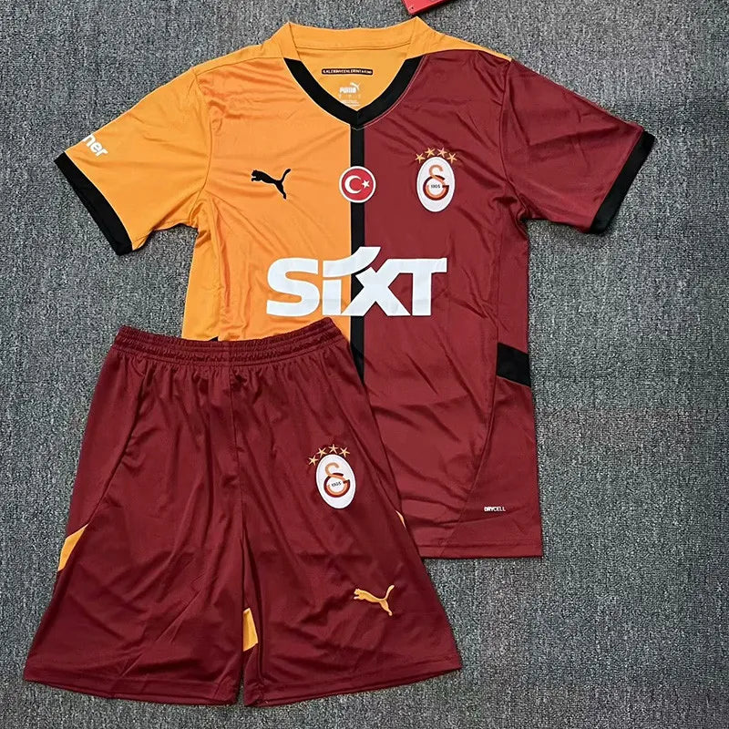 2024-25 Galatasaray Home Kids Soccer Jersey