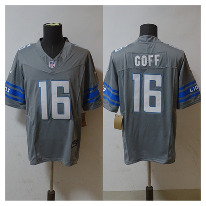 Detroit Lions NFL Jerseys - Jared Goff, Gibbs, Sanders, Williams, Laporta, Sewell, Hutchinson NFL Jersey