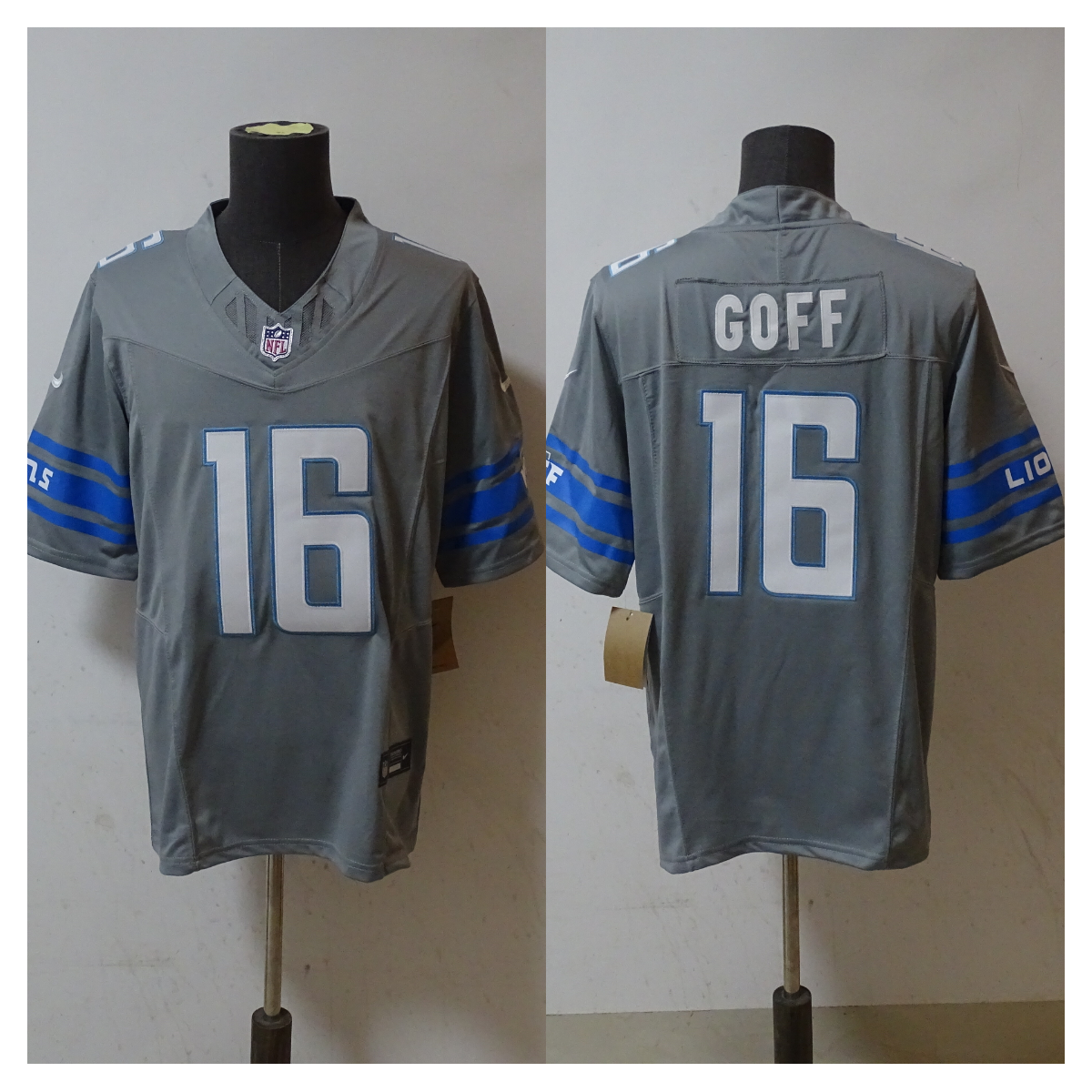 Detroit Lions NFL Jerseys - Jared Goff, Gibbs, Sanders, Williams, Laporta, Sewell, Hutchinson NFL Jersey