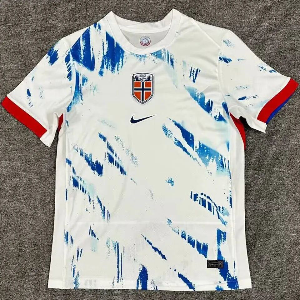 HAALAND #9 Norway Away Fans Soccer Jersey 2024/25