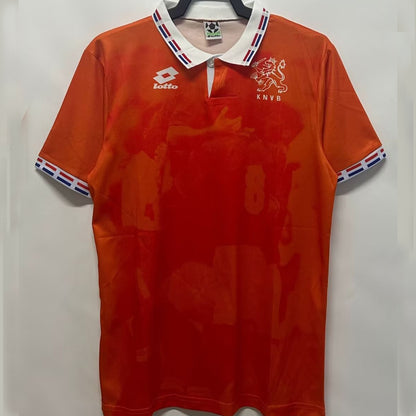 Netherlands Home Orange Retro Jersey