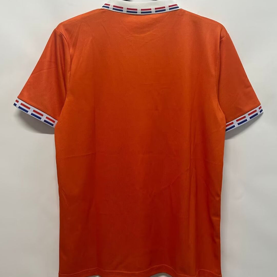 Netherlands Home Orange Retro Jersey