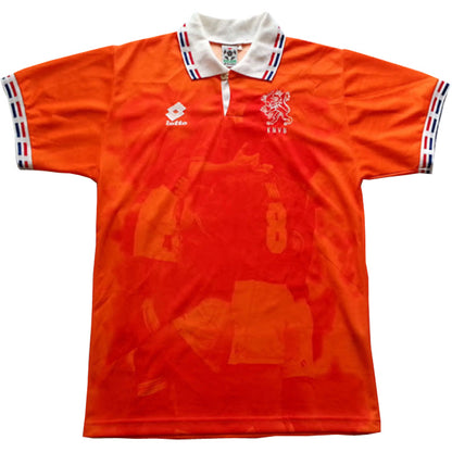 Netherlands Home Orange Retro Jersey