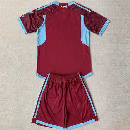 2024-25 Colorado Rapids Home Kids Soccer Jersey