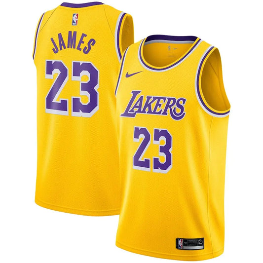 Camiseta de LeBron James de Los Angeles Lakers para hombre