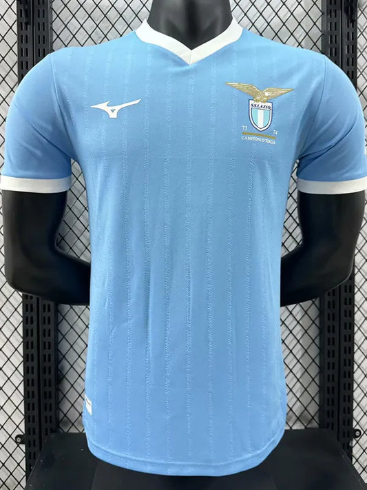 Camiseta de fútbol Lazio edición especial azul versión jugador 2024-25