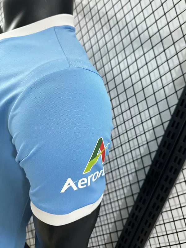 Camiseta de fútbol Lazio edición especial azul versión jugador 2024-25