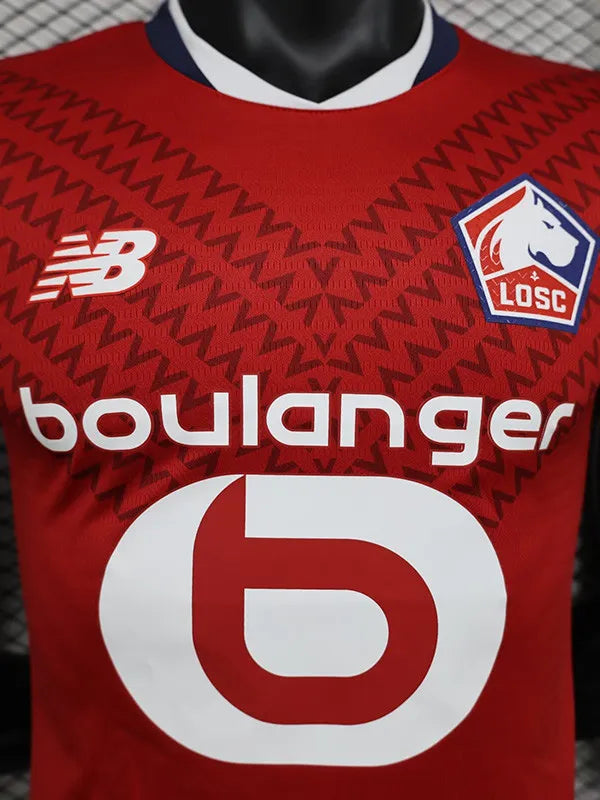 2024-25 Lille Home Player Version Soccer Jersey