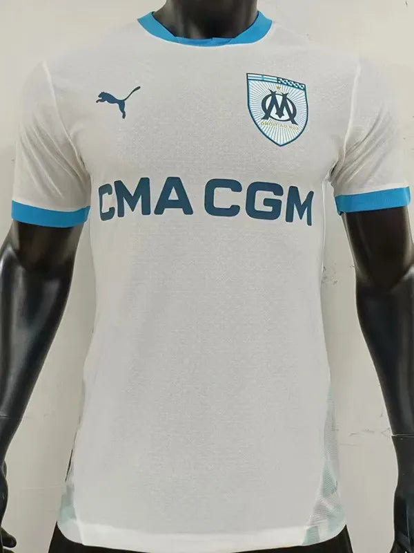 2024-25 Marseille Home Player Version Soccer Jersey