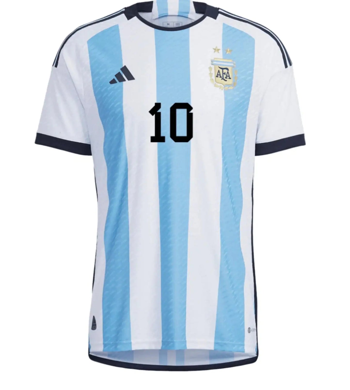 Messi #10 Argentina World Cup Champions Jersey - Home Jersey by Adidas