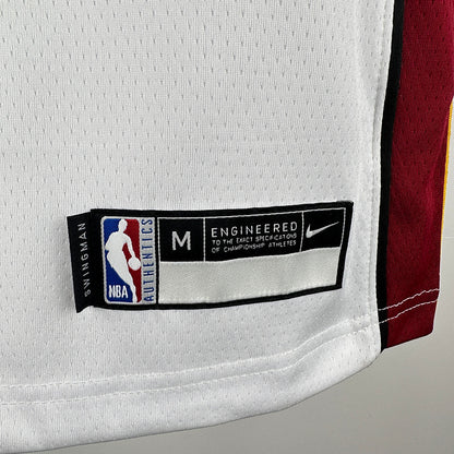 2024/25 Miami Heat JAMES #6 White Kids NBA Jersey