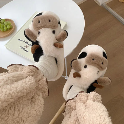 Pantuflas con forma de animalito