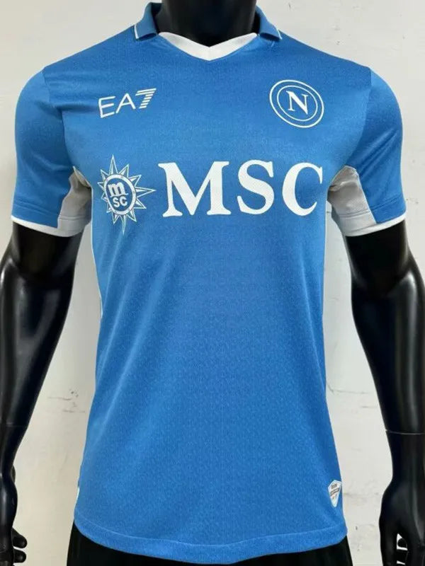 2024-25 Napoli Home Player Version Soccer Jersey