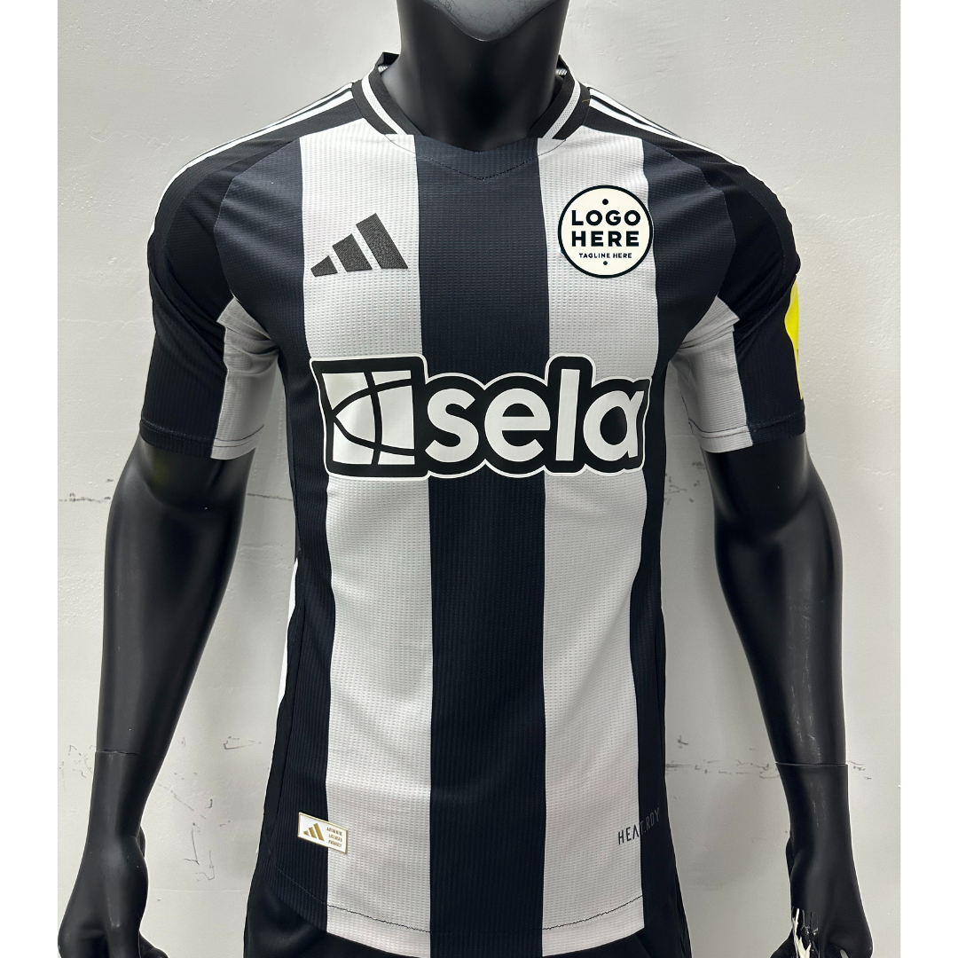 2024-25  Newcastle Home Player Version Soccer Jersey