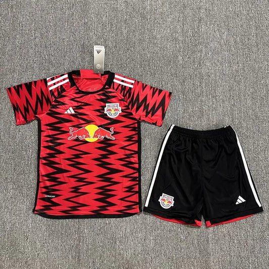 2024-25 New York Red Bulls Home Kids Soccer Jersey Suit