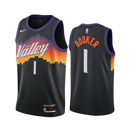 Camiseta de edición de ciudad de Devin Booker de los Phoenix Suns 2021-22