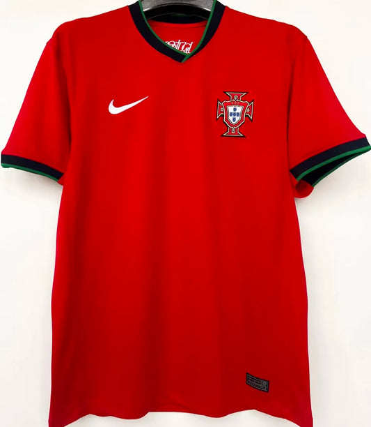 2024/25 Portugal 1:1 Quality Home Red Fans Soccer Jersey