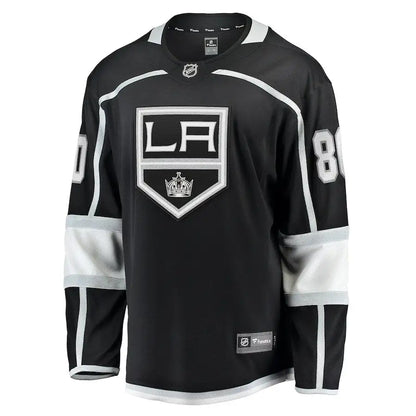 Camiseta negra de Pierre-Luc Dubois de Los Angeles Kings para hombre