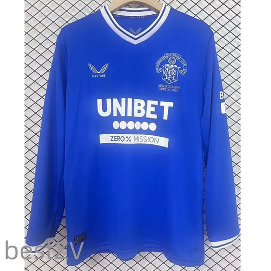 2024-25 Rangers 125th Anniversary Long Sleeve Soccer Jersey