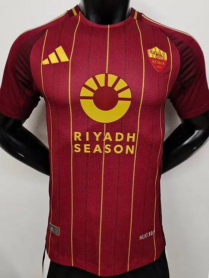 2024-25 Roma Home Player Version Soccer Jersey