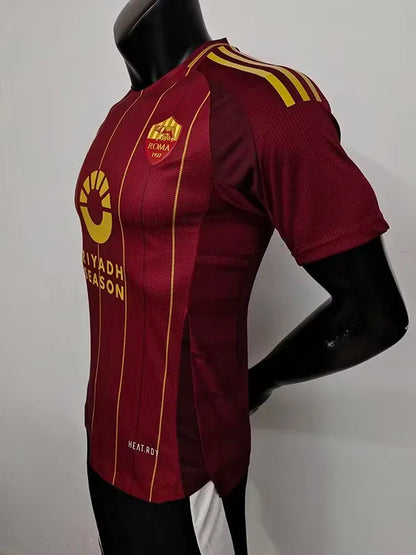 2024-25 Roma Home Player Version Soccer Jersey