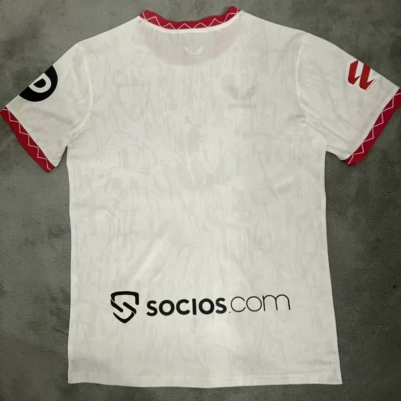 2024-25 Sevilla Home Fans Soccer Jersey