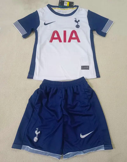 2024-25 Tottenham Home Kids Soccer Jersey Suit