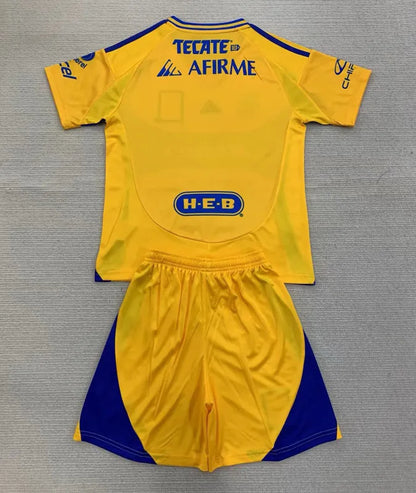 2024-25 Tigres UANL Home Kids Soccer Jersey