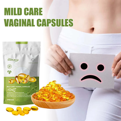 SOUTH MOON Vaginal Firming Capsules Anti-Itching Detox Tightening Private Part Peculiar Smell Eliminate Vagina Narrow Feminine Hygiene Care