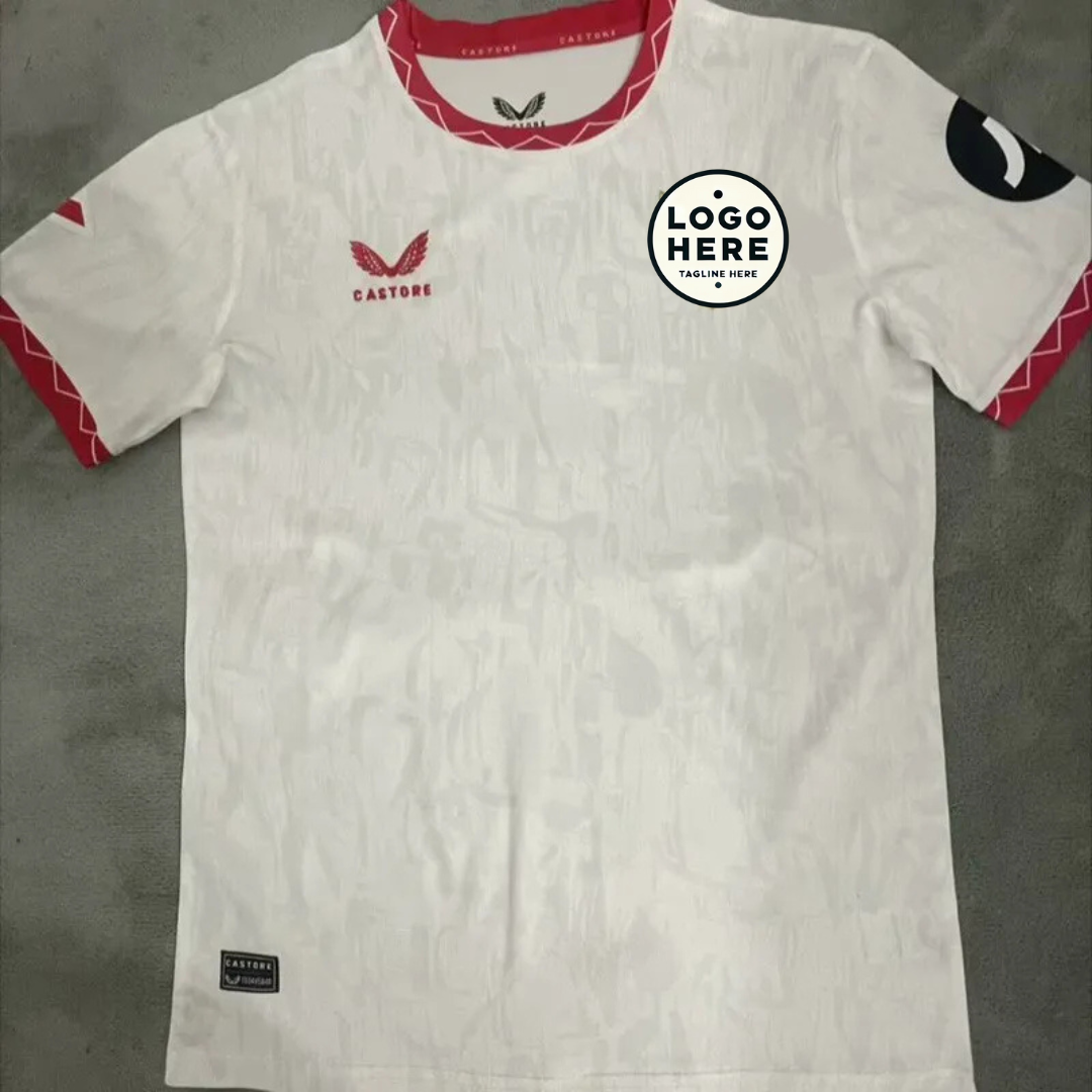 2024-25 Sevilla Home Fans Soccer Jersey