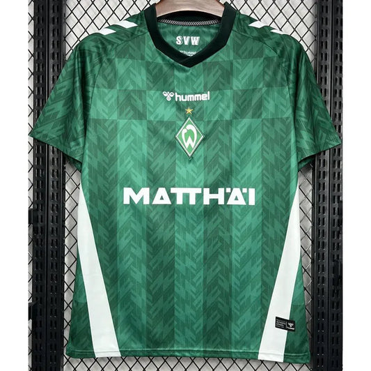 Camiseta de fútbol de local para aficionados del Werder Bremen 2024-25