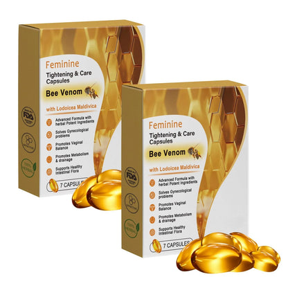 Bee Capsules Instant Itch Relief and Firming Capsules for Women