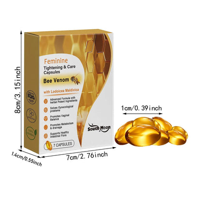 Bee Capsules Instant Itch Relief and Firming Capsules for Women