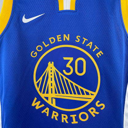 Warriors CURRY #30 Blue Kids NBA Jersey