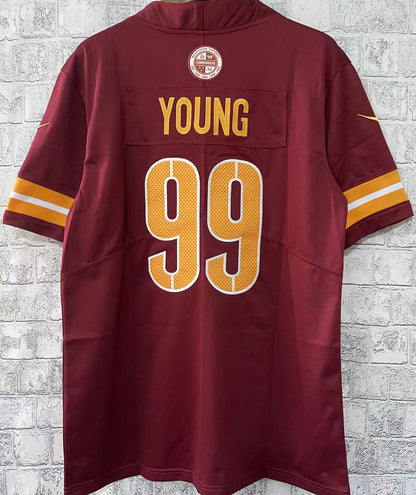 Men's Washington Commanders YOUNG # 99 NFL Jersey